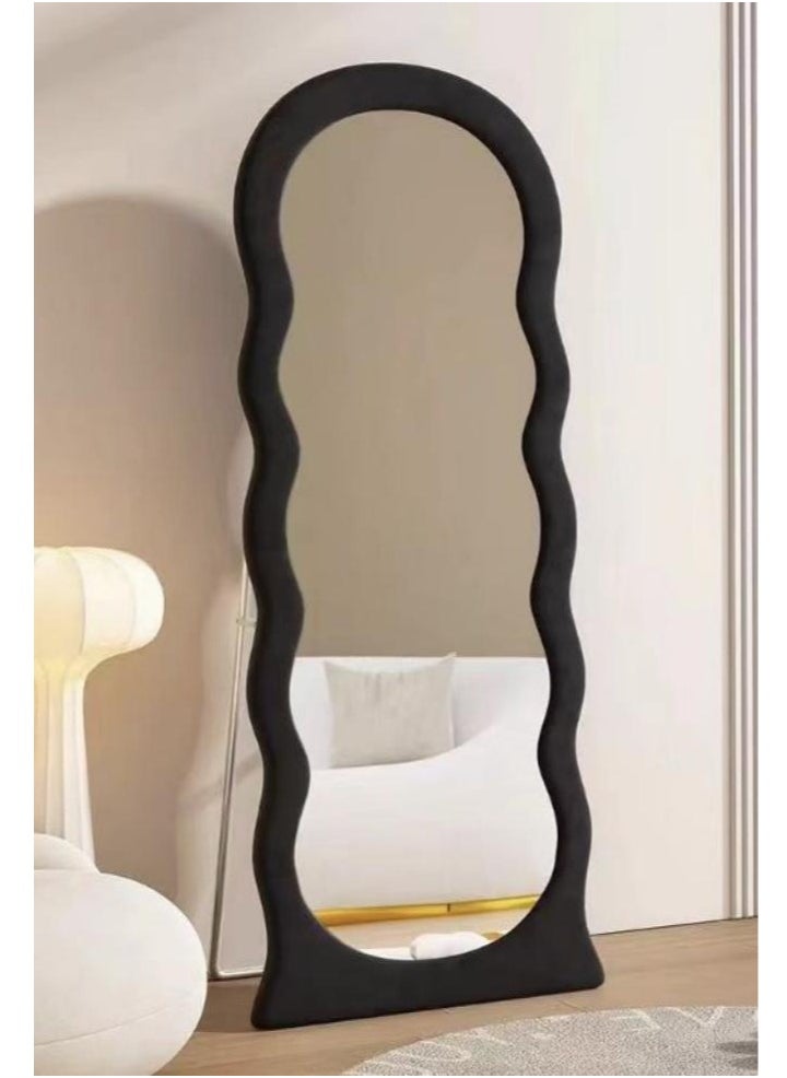 Fashion Style Floor Mirrors Wave Shape Dressing Full Length Mirror For Living Room - pzsku/ZBACBC4E3D3EE8928307EZ/45/_/1708407674/1e9939ee-235e-492a-8432-b3ed70a35ae2