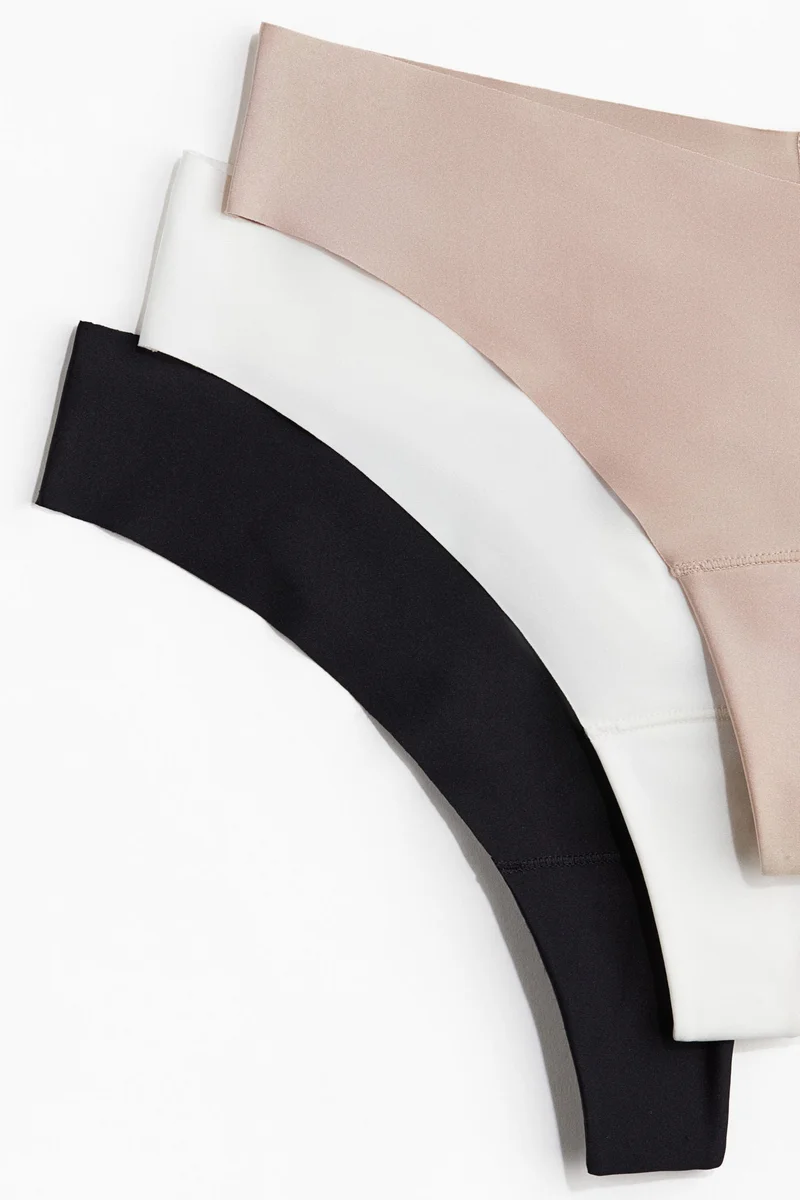 H&M 3-pack invisible Brazilian briefs