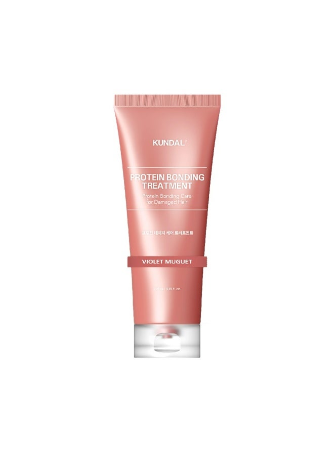 KUNDAL Protein Bonding  Hair Treatment For Damaged Hair Violet Muguet 250 mL - Image 1