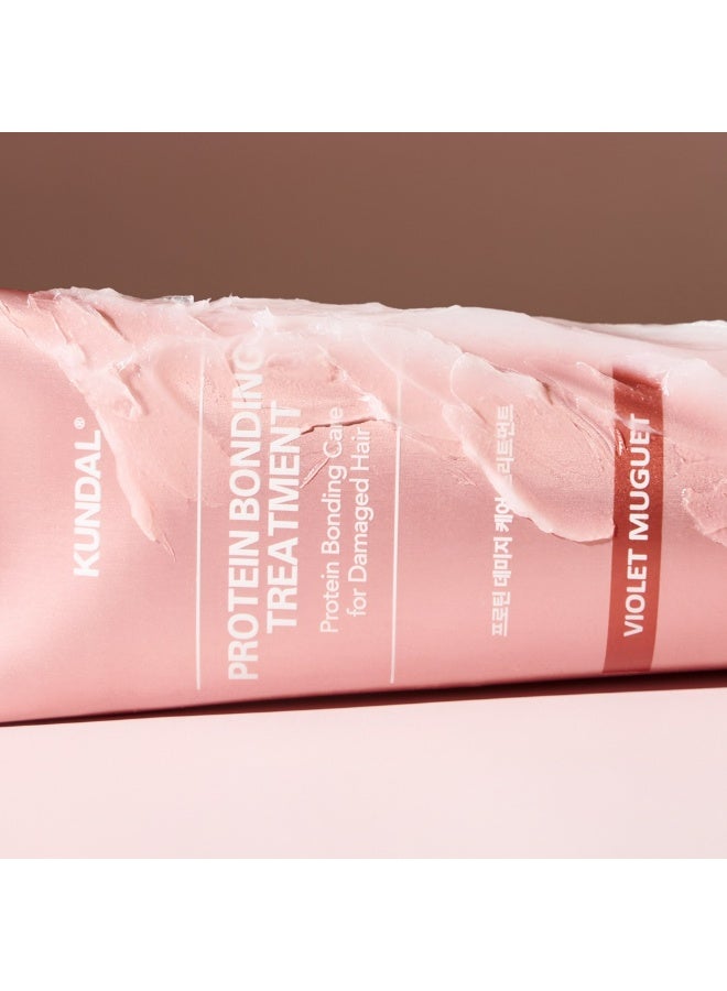 KUNDAL Protein Bonding  Hair Treatment For Damaged Hair Violet Muguet 250 mL - Image 2