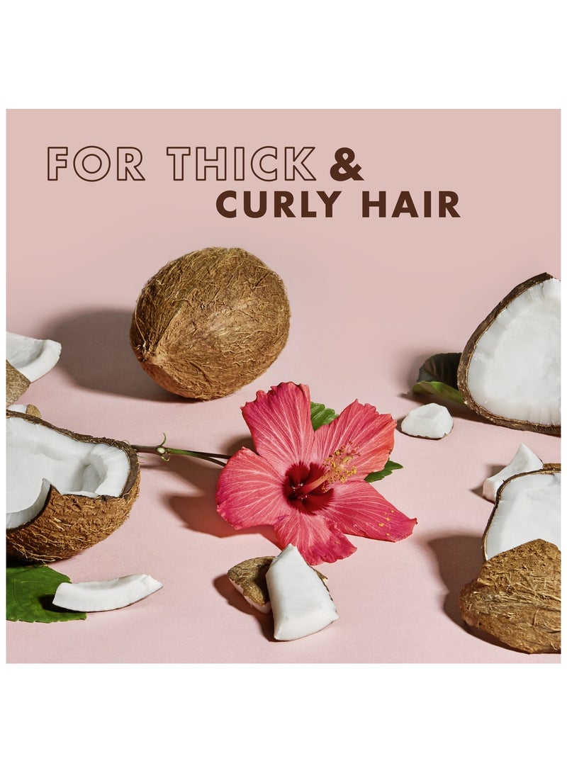 SheaMoisture Curl And Shine Coconut Shampoo 384ml - Image 5