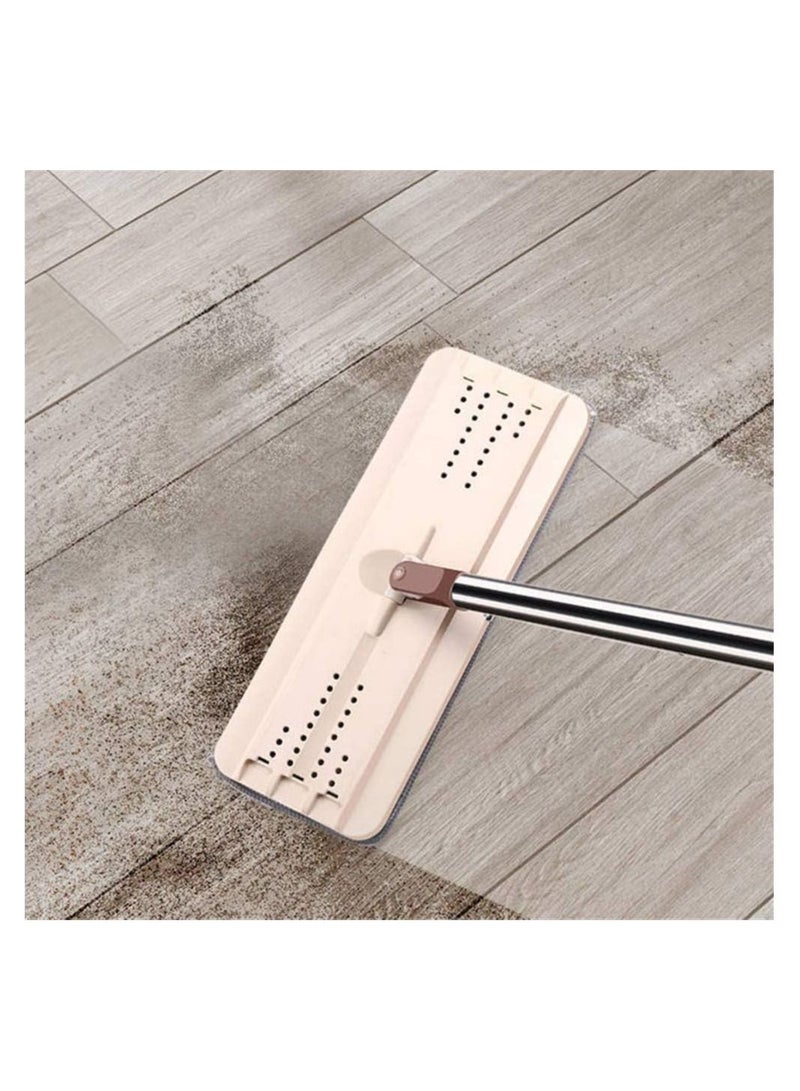 ياميم ممسحة مسطحة للضغط 2 في 1 ممسحة أوتوماتيكية ماجيك دلو للتنظيف الرطب والجاف بدون استخدام ممسحة من الألياف الدقيقة ذاتية التنظيف تجنب غسل اليد ممسحة كسول لتنظيف الأرضيات - Image 5