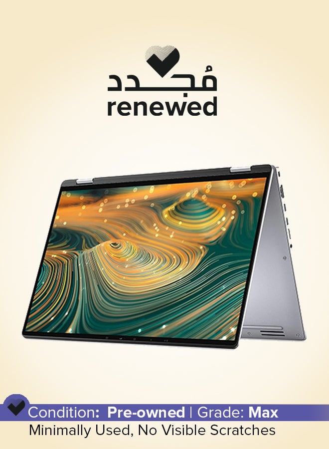 Renewed - Latitude 9420 2-in-1 Convertible With 14-Inch Touch Screen Display,IntelCore i7-1185G7/10-Core/1185G7/16GB RAM/512GB SSD/Windows 10 Pro English/Arabic Titan Grey
