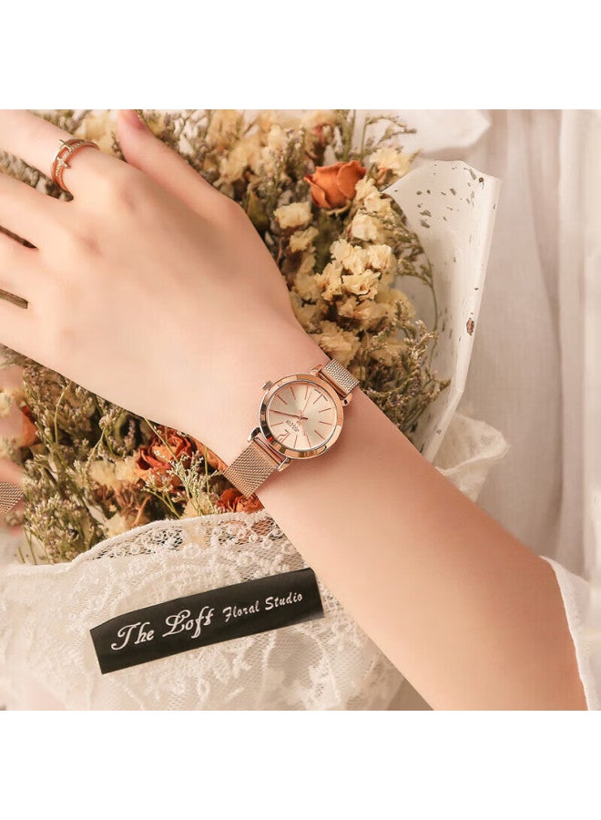 Julius Women's Watch, Gift For Wife Or Girlfriend On Women's Day, Korean Style, Student Fashion, Simple Quartz Waterproof Ladies Watch - Image 1