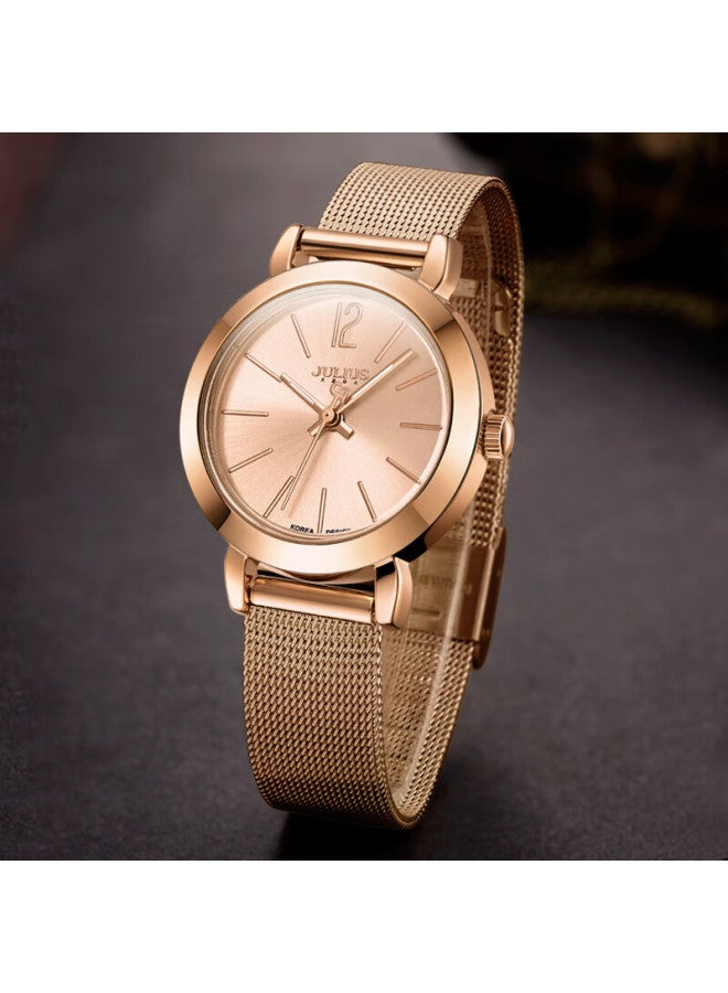 Julius Women's Watch, Gift For Wife Or Girlfriend On Women's Day, Korean Style, Student Fashion, Simple Quartz Waterproof Ladies Watch - Image 3