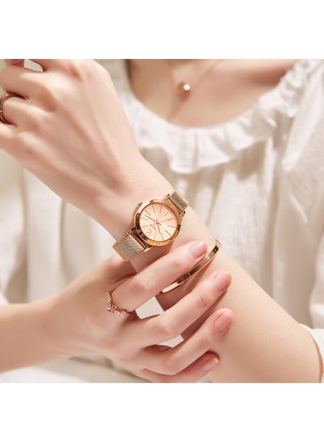 Julius Women's Watch, Gift For Wife Or Girlfriend On Women's Day, Korean Style, Student Fashion, Simple Quartz Waterproof Ladies Watch - Image 5