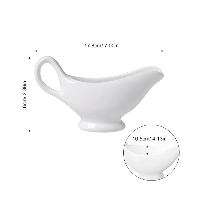Household Sauce Boat Decorative Sauce Cup Multi-function Condiment Cup Gravy Accessory - Image 2