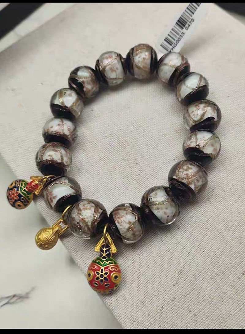 Ancient Chinese glass bead bracelet craftsmanship  - Image 3