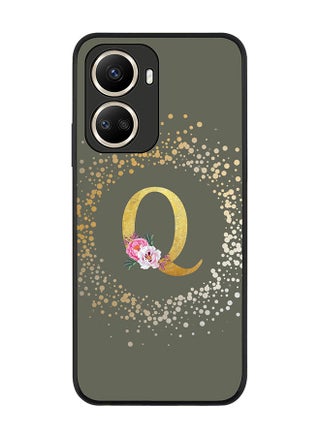 Rugged Black edge case for Huawei nova 10 SE Slim fit Soft Case Flexible Rubber Edges TPU Gel Thin Cover - Custom Monogram Initial Letter Floral Pattern Alphabet - Q (Olive Green) - pzsku/ZBACC23ED3DDE2F495B9FZ/45/_/1673887776/58b28f19-b1f2-443b-9c62-9093e444b03b
