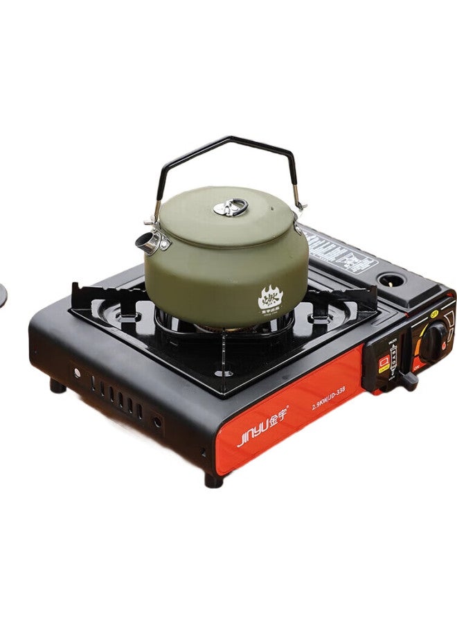 Jinyu Outdoor Kettle, Camping Water Kettle, Picnic Equipment, Stainless Steel Tea Kettle, Portable Stove, Camping Water Boiler - Image 1