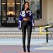 VOIKERDR Leather Jacket Cropped Jacket Motorcycle Jacket Y2K Letter Bomber Jacket Women Faux Leather Jacket Streetwear - Image 3