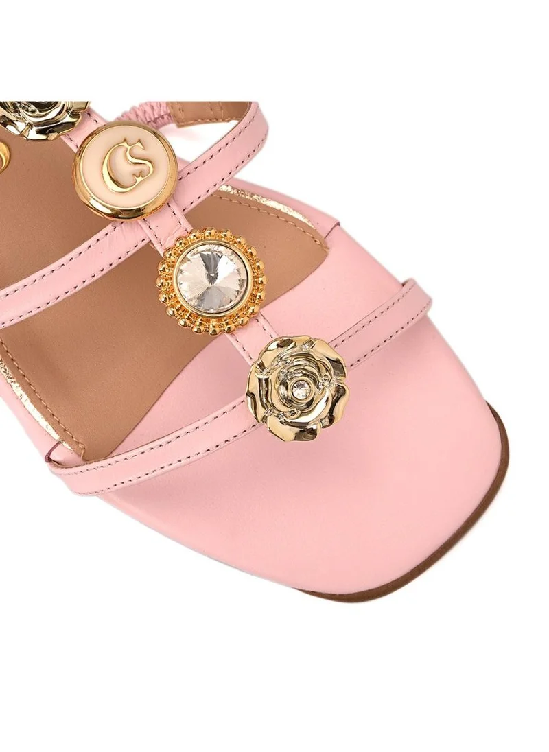 Carmen Steffens  Flat Metal Pink Lily for Women | Best Price UAE