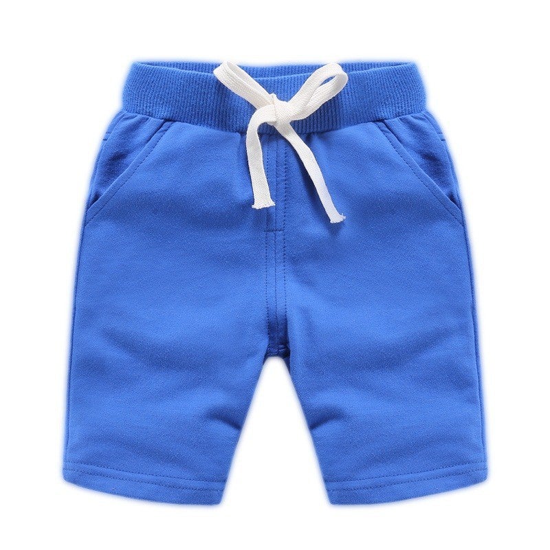 New Children'S Clothing Pants Boys Summer Solid Color Children'S Shorts Children'S Clothes Tide Supply - Image 4