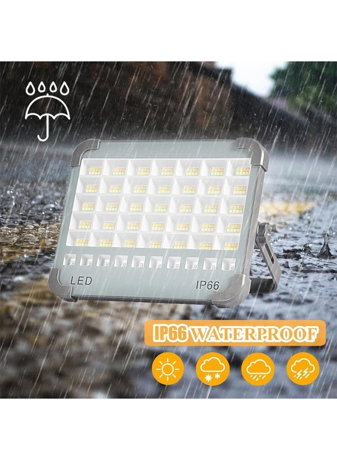 DUNISO Portable Led Solar Charging Light, Rechargeable, 4 Modes, Adjustable Brightness, Ip66 Waterproof, Outdoor Magnetic Solar Light, Suitable For Camping, Construction Sites, Emergency Car Repair - Image 5