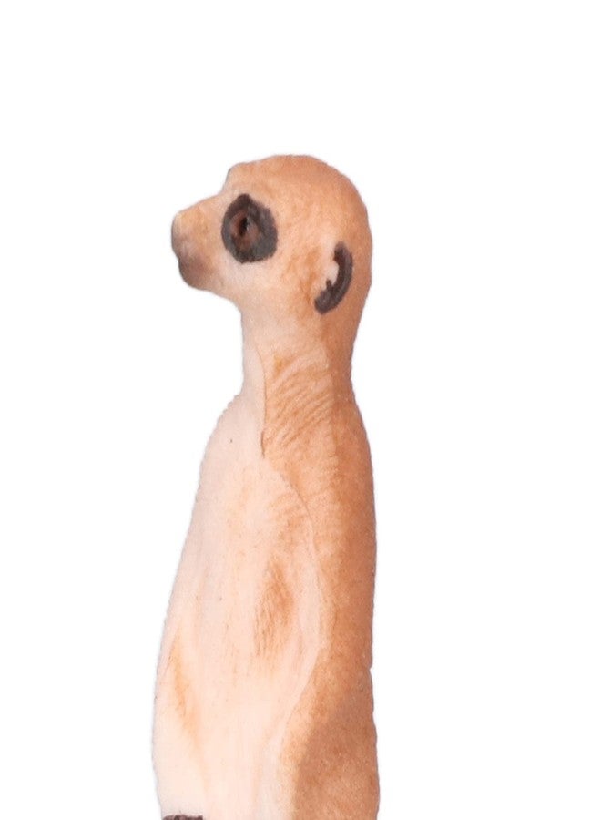 Srliya Meerkat Model,Meerkat Figurine Simulated Cute Exquisite Meerkat Model Toy Birthday Home Decoration for Children 3PCS (3 Meerkats (Solid)) - Image 3