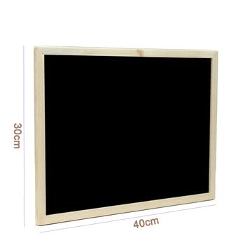 itsy-bitsy Itsy Bitsy Blackboard Medium Size 30 X 40 CM Chalkboard for Kids Learning, Kitchen List, Restaurant Menu, Daily Planner, Personal to Do List, Message Board & Others - Image 2