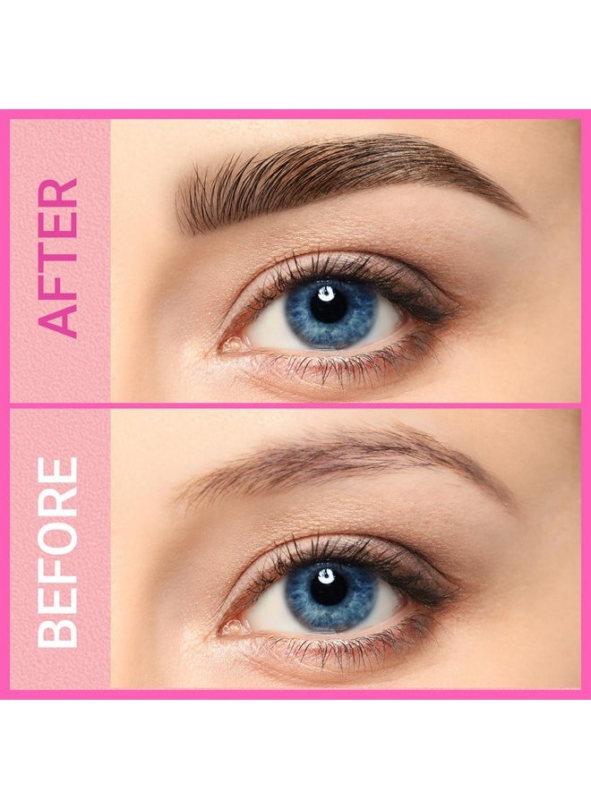 iMethod - Eyebrow Pen - Eyebrow Pencil Magical 2-In-1 Eye Brow Pencils For Women With 4-Fork-Tip & Precise Brush-Tip Create Natural Hair-Like Brows, Last All-Day, Microblading Eyebrow Pen, Dark Brown - Image 1