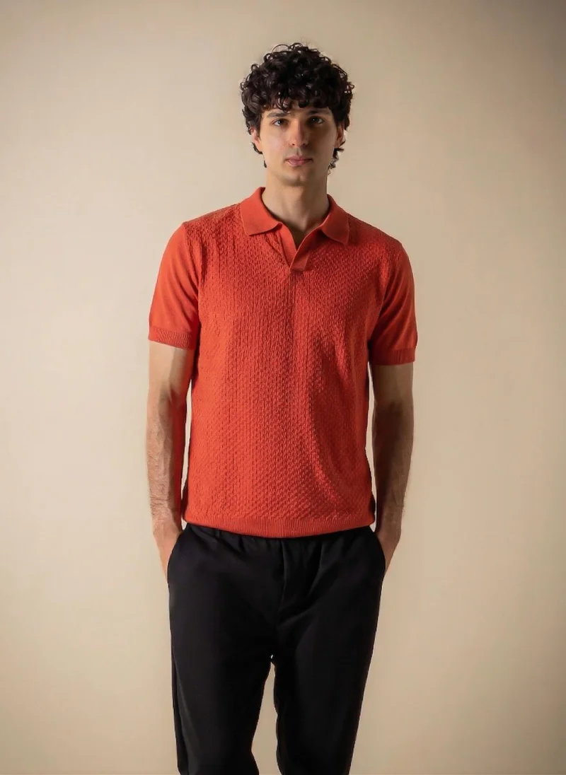 شايبس SOFT TEXTURED POLO SHIRT