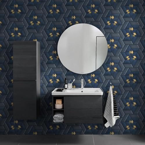 Barebeauty Self-Adhesive Wall Sticker Waterproof Anti Mode and Heat Resistant Drawer Kitchen Oil Proof Foil Stickers Kitchen Wallpaper (45cm X 300cm) (Pack of 1) - Image 4