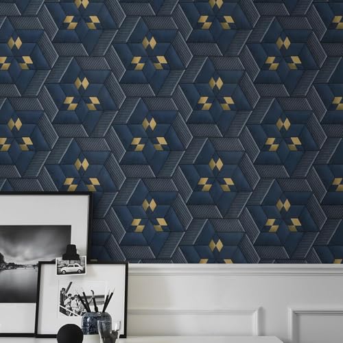 Barebeauty Self-Adhesive Wall Sticker Waterproof Anti Mode and Heat Resistant Drawer Kitchen Oil Proof Foil Stickers Kitchen Wallpaper (45cm X 300cm) (Pack of 1) - Image 1