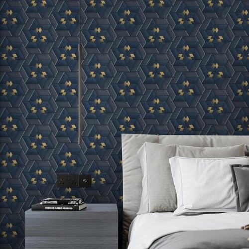 Barebeauty Self-Adhesive Wall Sticker Waterproof Anti Mode and Heat Resistant Drawer Kitchen Oil Proof Foil Stickers Kitchen Wallpaper (45cm X 300cm) (Pack of 1) - Image 3