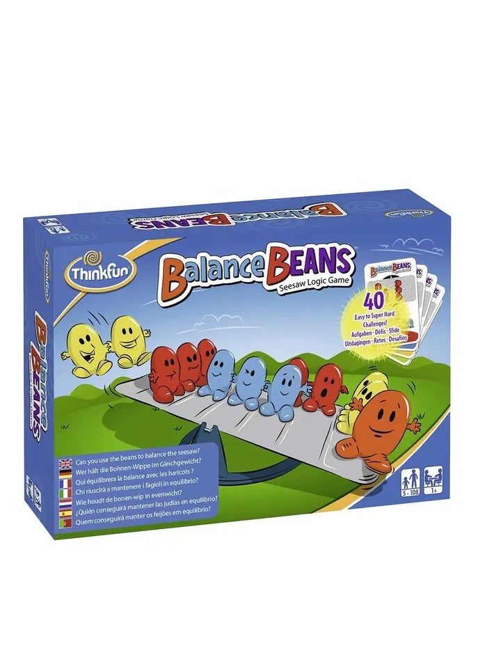 thinkfun - ThinkFun Balance Beans - Seesaw Logic and Math Game | Educational Set for Kids Age 5+ - Image 1