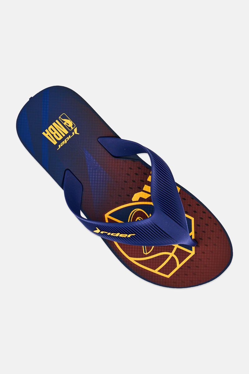 RIDER Men NBA Cleveland Cavaliers Slip On Slippers, Multicolor - Image 3