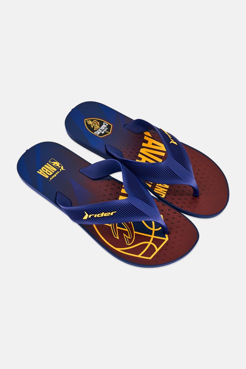 RIDER Men NBA Cleveland Cavaliers Slip On Slippers, Multicolor - Image 4