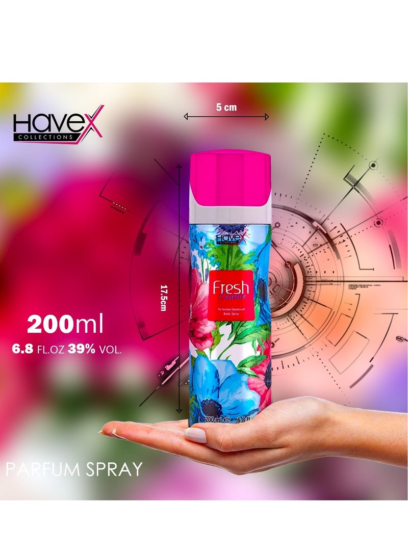 هافكس عطر فريش ايسنس للنساء بخاخ 200 مل - Image 3