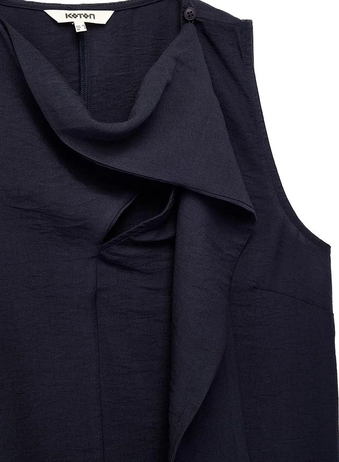 Koton  Shawl Collar Blouse for Women | Best Price UAE