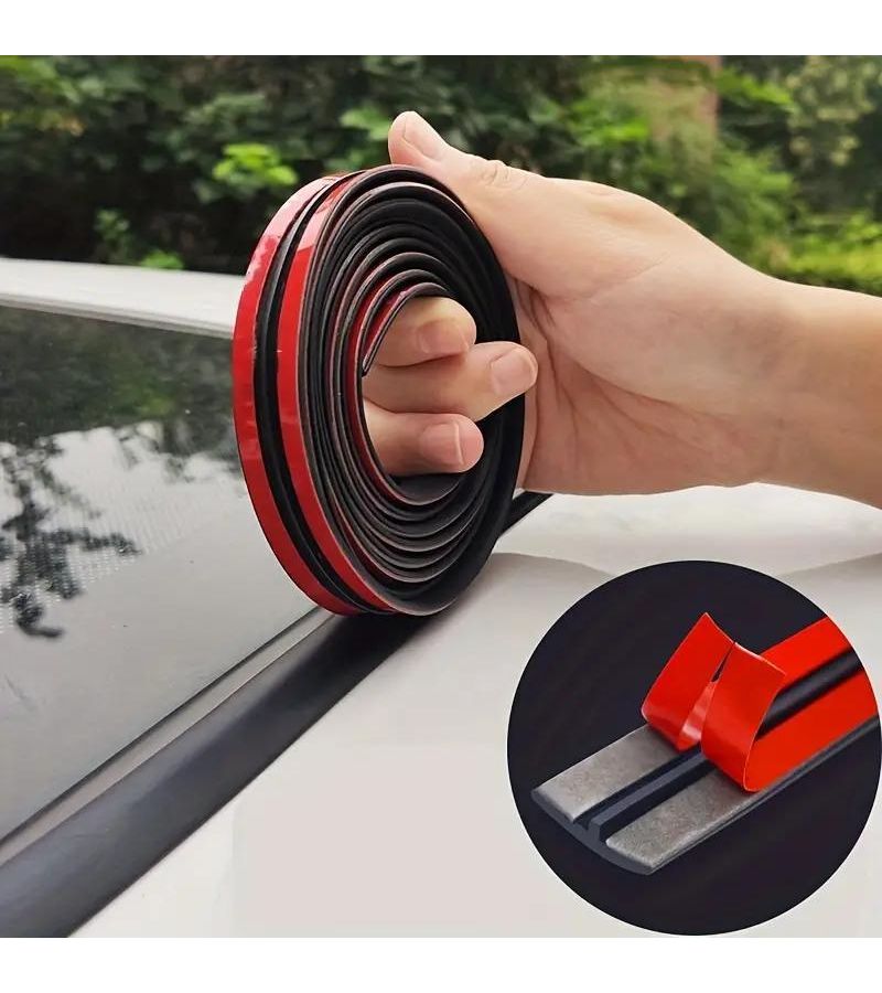 1 Roll Car Windshield Rubber Seal Strip Universal Window Leakage Prevention Easy Install For Roof 39 37 - Image 1