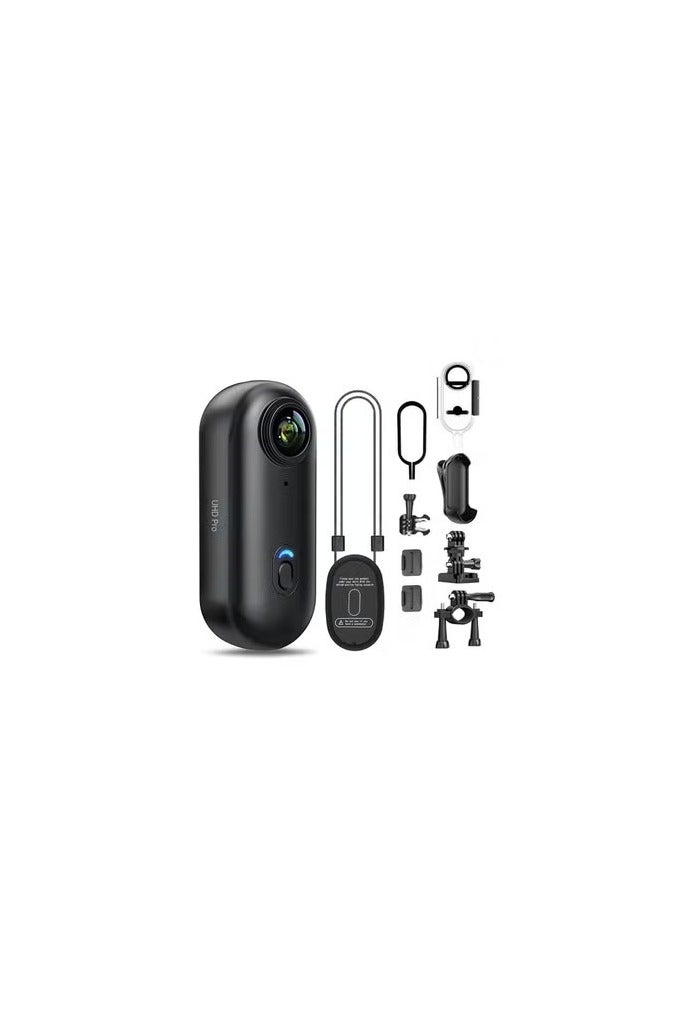 Generic 4K Ultra HD Wearable Mini Sports Camera – Thumb-Sized Magnetic Action Cam with 30m Waterproof, 360° Clip, 150-Min Battery, Wi-Fi, H.265, Hands-Free POV Recording for Cycling, Diving, Vlogging  - Image 2