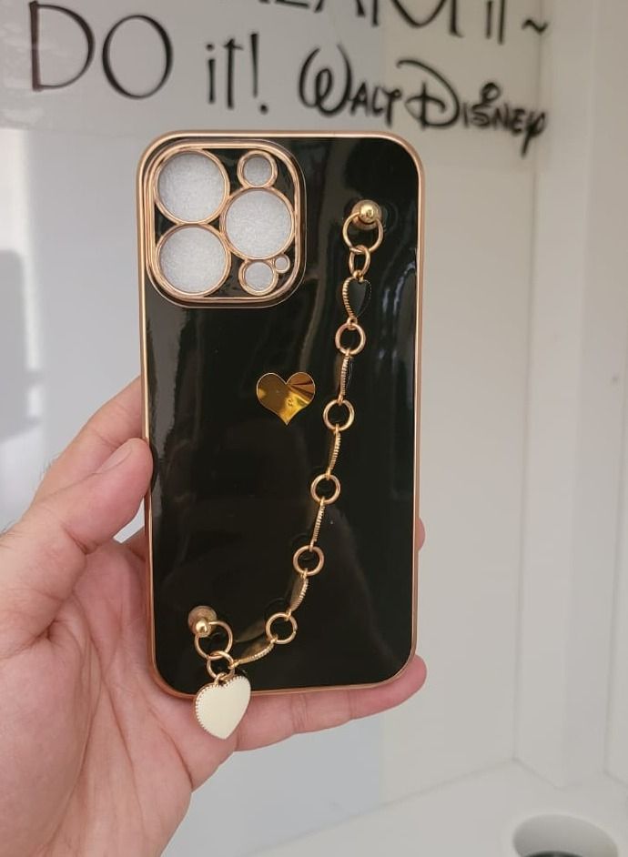 Creative Case for Iphone Q series from Iphone 13 pro  Clear Hard Silicone - Image 1