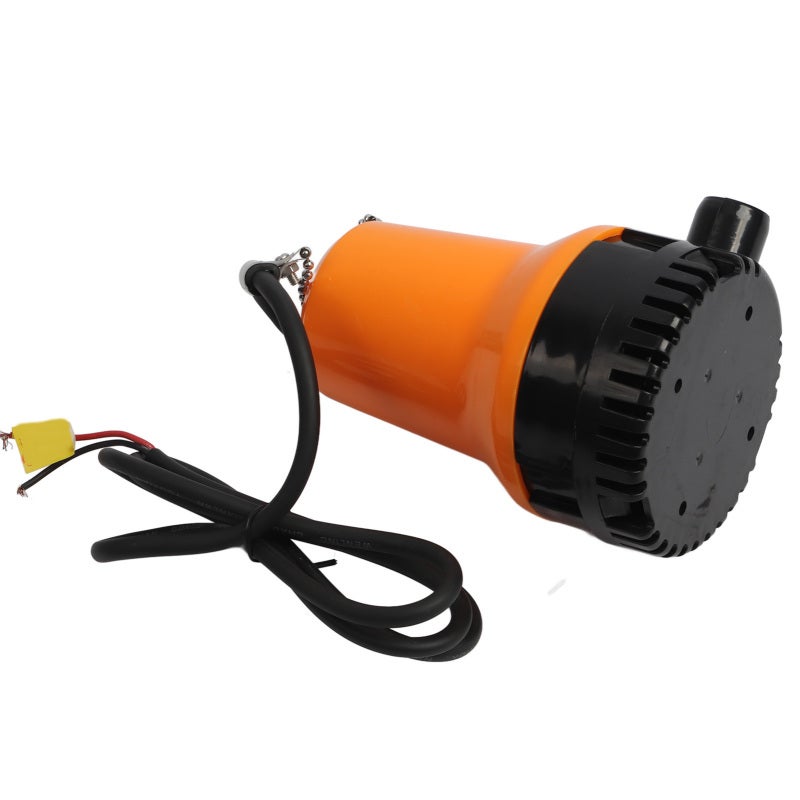 Electric Bilge Pump 304 Stainless Steel Corrosion Resistant Continuous Running Motor Cooling System Submersible Water Pump for Marine Boat Bilge - Easy to Clean Compact High Lift Water Pump for Marine - Image 2