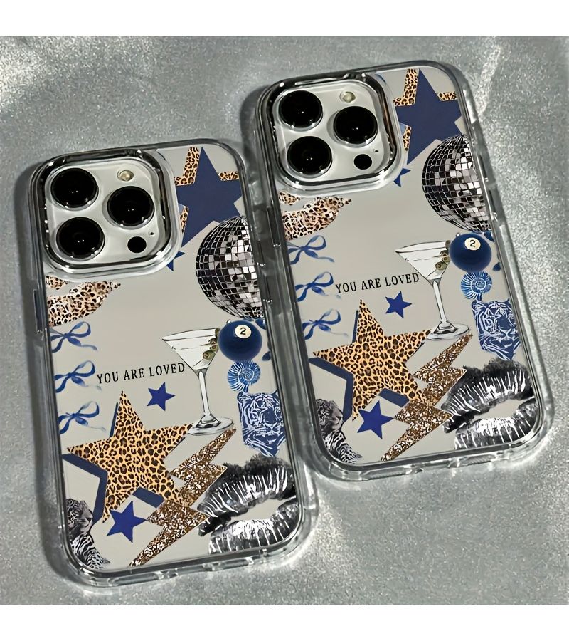 Multi Element Mixed Wild Beauty Style Matte Phone Case for iPhone 14 Pro Max - Image 4