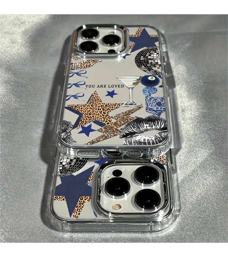 Multi Element Mixed Wild Beauty Style Matte Phone Case for iPhone 14 Pro Max - Image 5