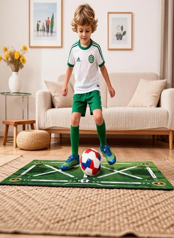 Dolcety Soccer Footwork Training Mat with Storage Bag | Agility & Footwork Drill Mat for Indoor & Outdoor Use, 35''x24'' - Image 4