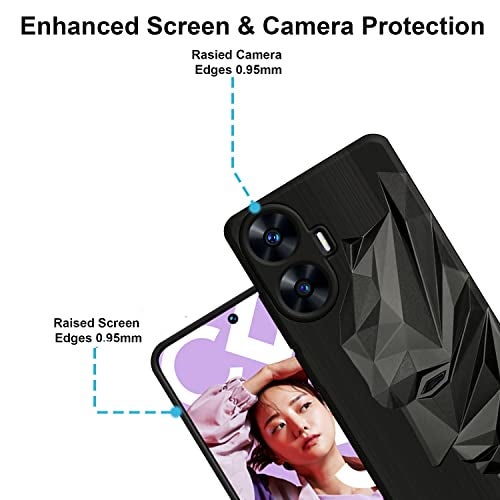 VIDO Exclusive Soft Back Case Cover for Realme C55 / Realme Narzo N55 (Shock Proof |360 Degree Complete Protection) - Image 2