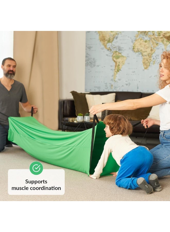 general Kindergarten sensory tunnel Children's Sensory Compression Game Lycra Decompression Tunnel - Image 3