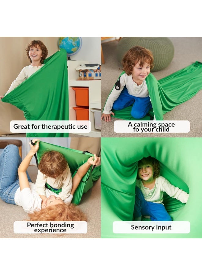 general Kindergarten sensory tunnel Children's Sensory Compression Game Lycra Decompression Tunnel - Image 4