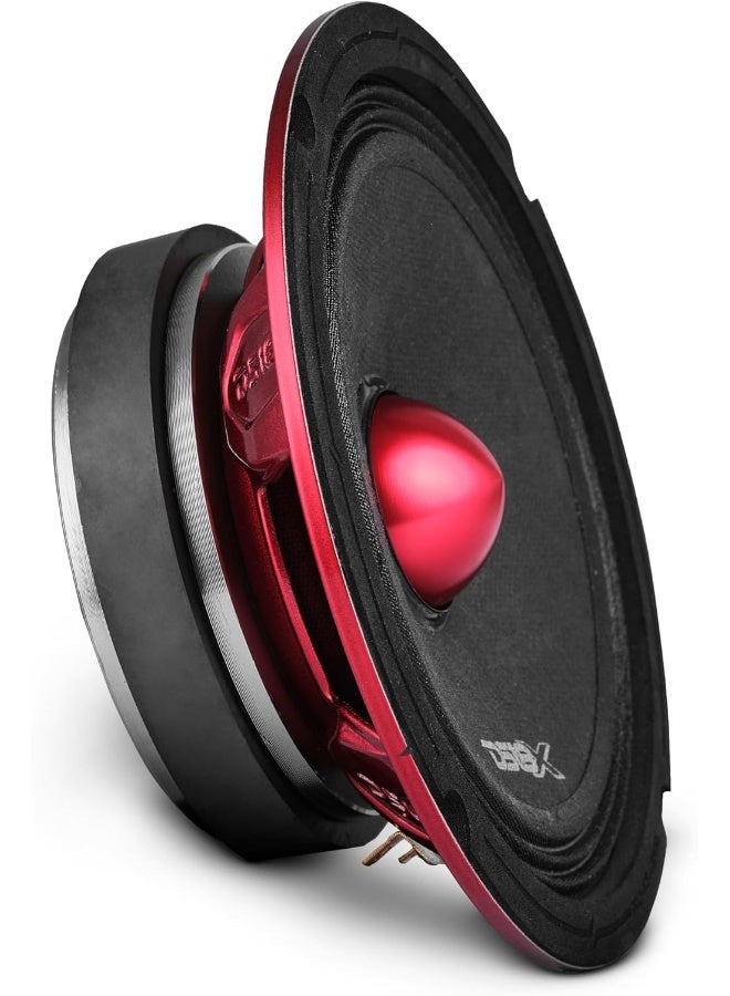 DS18 PRO-X6.4BMSL Pro Series Slim Midrange 4-Ohm Loudspeaker 250W Rms, 500W Max Power-Set of 1-6.5" - Image 1