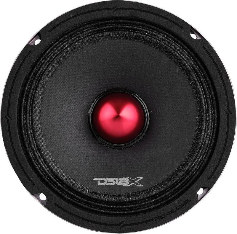 DS18 PRO-X6.4BMSL Pro Series Slim Midrange 4-Ohm Loudspeaker 250W Rms, 500W Max Power-Set of 1-6.5" - Image 5