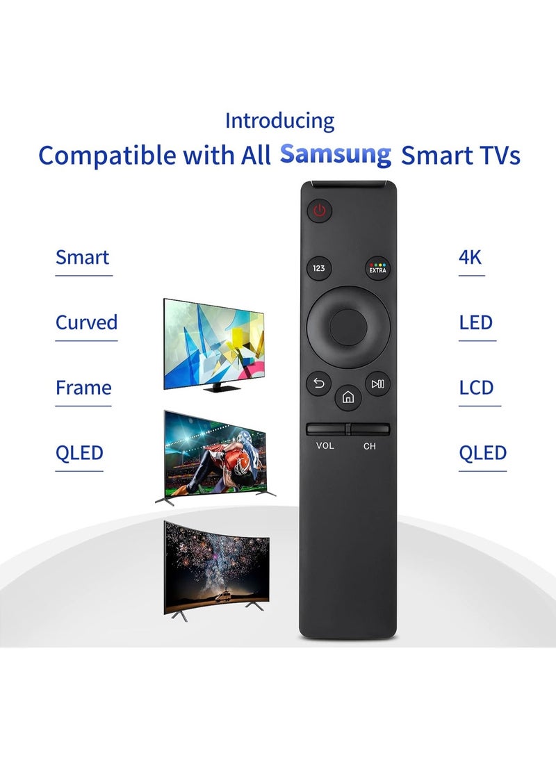 Universal for Samsung-TV-Remote-Control Replacement,Compatible with All Samsung Smart Frame Curved QLED TVs - Image 4