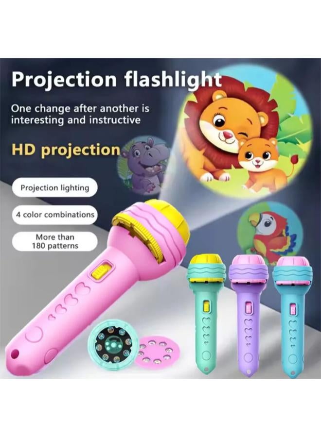 Interactive Cartoon Story Projector Lamp for Educational Learning and Imagination (24 Shapes) (Product Code 8811A)  - Image 2