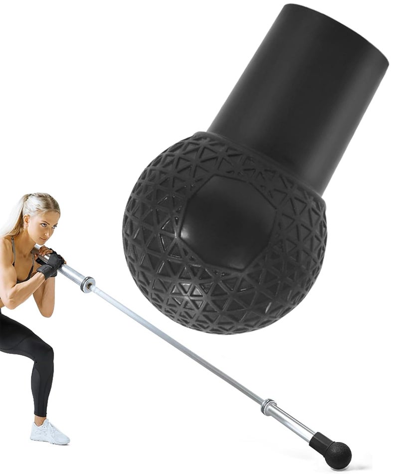 Vihaanta Landmine Attachment for Barbell, Landmine Attachment, Landmine Barbell Attachment, Heavy Duty 360° Swivel Landmine Exercise Base for Squats, Arm Rows and Presses(Black) - Image 1
