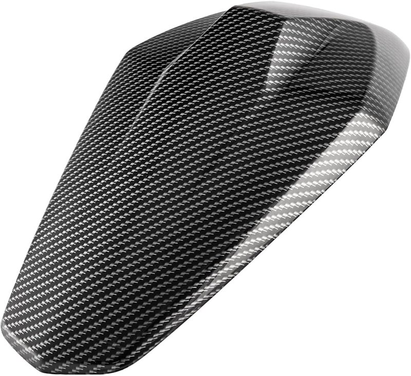 Lorababer غطاء المقعد الخلفي للدراجة النارية (Pillion Solo Seat Cowl Cover) مصنوع من البلاستيك الصلب ABS وجزء الذيل (Tail Section Fairing Cover) مناسب لدراجة كاواساكي Z H2/SE Z H-2 SE z h2 se (2020-2024) و Z900 Z 900 (2017-2024) (مظهر ألياف الكربون) - Image 3