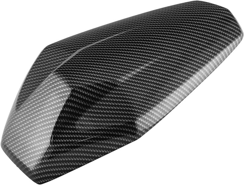 Lorababer غطاء المقعد الخلفي للدراجة النارية (Pillion Solo Seat Cowl Cover) مصنوع من البلاستيك الصلب ABS وجزء الذيل (Tail Section Fairing Cover) مناسب لدراجة كاواساكي Z H2/SE Z H-2 SE z h2 se (2020-2024) و Z900 Z 900 (2017-2024) (مظهر ألياف الكربون) - Image 1