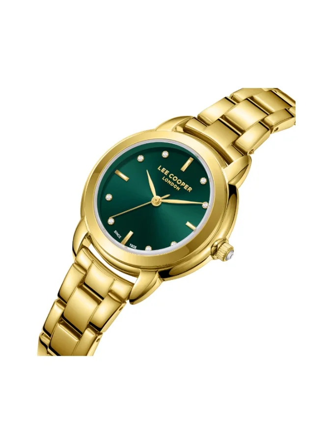 لي كوبر Women's Metal Analog Watch LC08024.170 - 32 mm