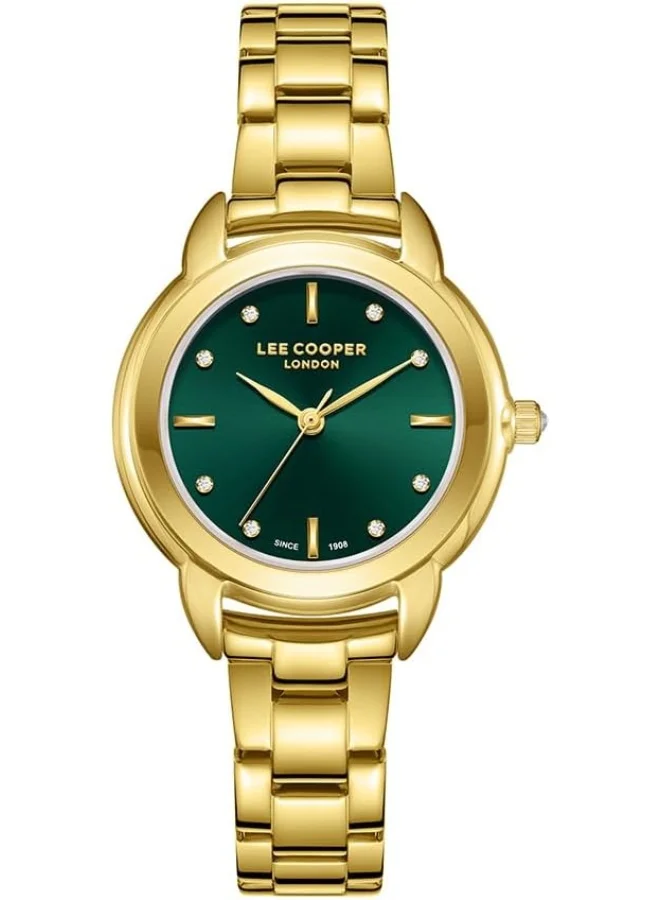 لي كوبر LEE COOPER Women Analog Dark Green Dial Watch - LC08024.170