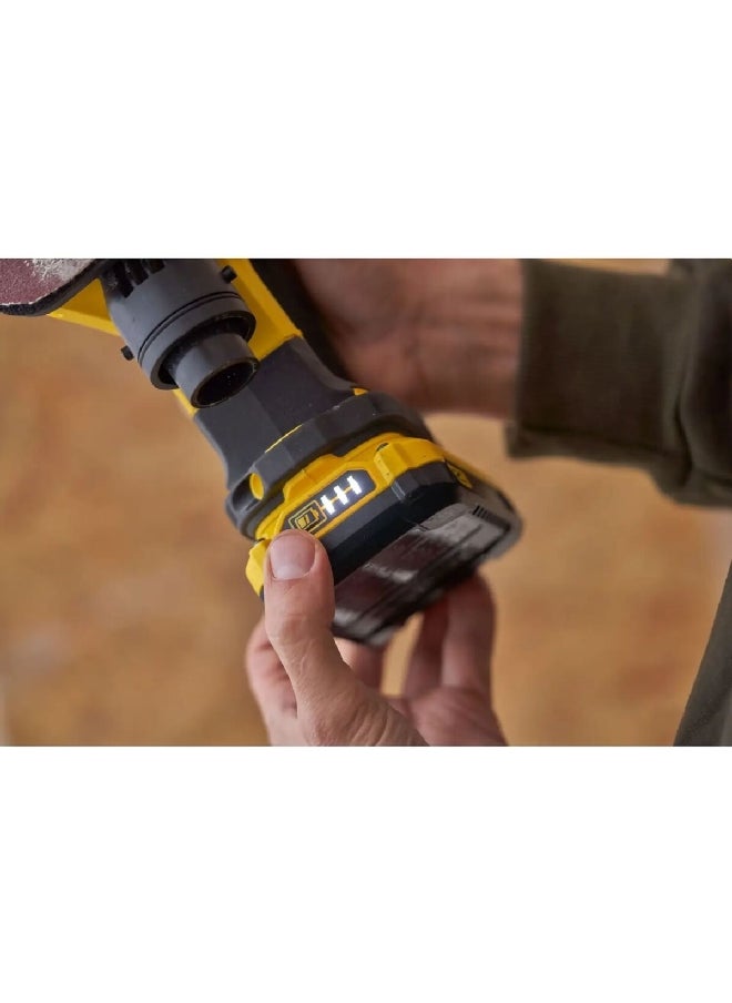 Stanley V20 18V Cordless Detail Sander with Battery and Soft Bag Black and Yellow 19 x 19.9 x 26.8 cm SFMCW221D1S-GB  - Image 4